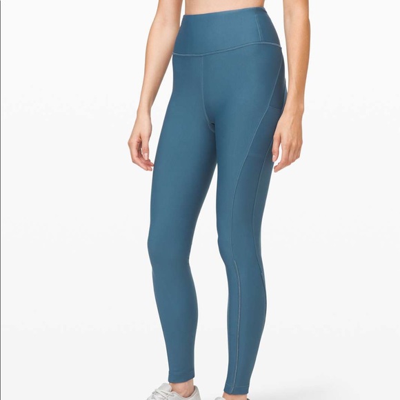 Lululemon Flurry Up High-Rise Tight - Petrol Blue - Picture 7 of 9
